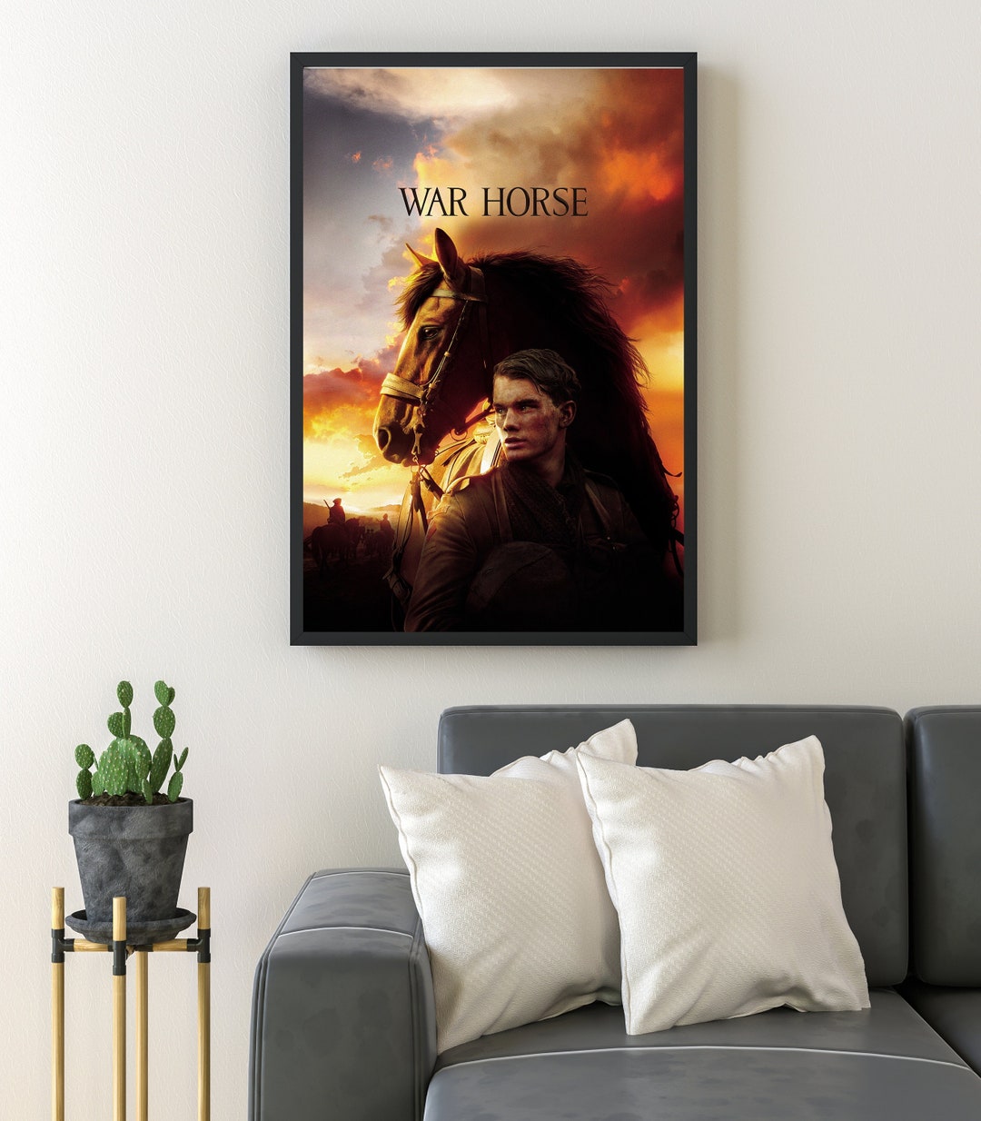 War Horse Movie Poster Etsy