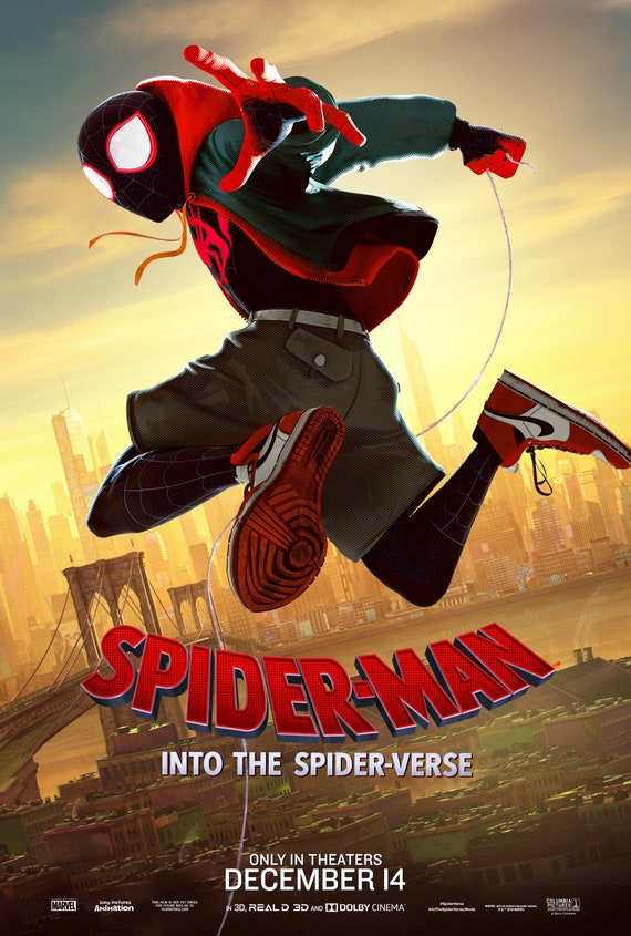 Spider-Man: Across the Spider-Verse Movie Poster Glossy Print Film