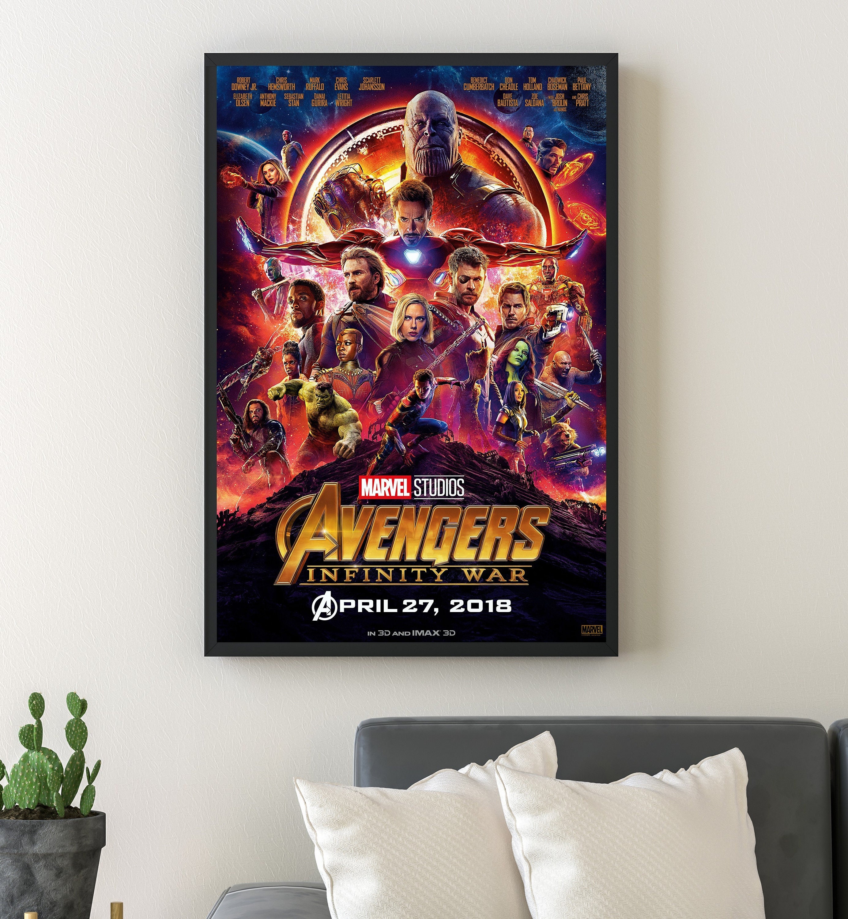 Poster Avengers: Infinity War - Characters | Wall Art, Gifts & Merchandise  