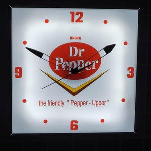 Dr pepper clock - Etsy 日本