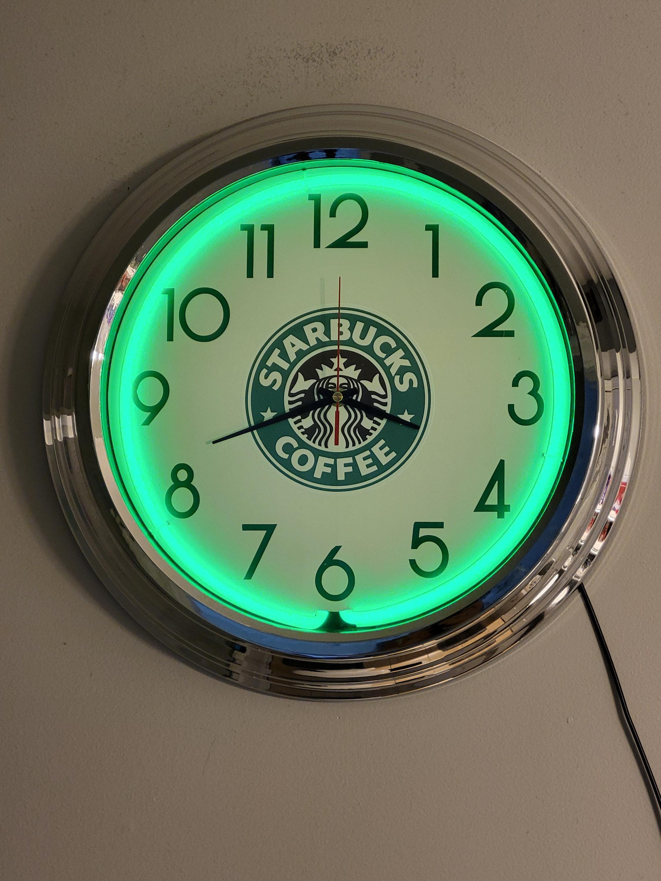 Starbucks Wall Clock - Etsy