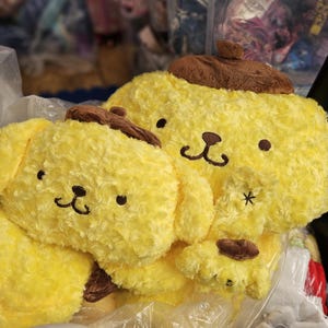 Anime kawaii Cartoon Car Neck Pillow 3 Pcs Plush Auto Head Neck Rest Cushion for Chairs, Recliners, Driving Seats