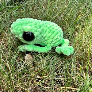 No-Sew Frog Crochet pattern