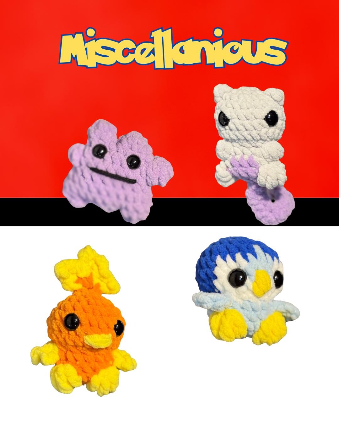 Battle Pals Miscellaneous *crochet Pattern* - Etsy