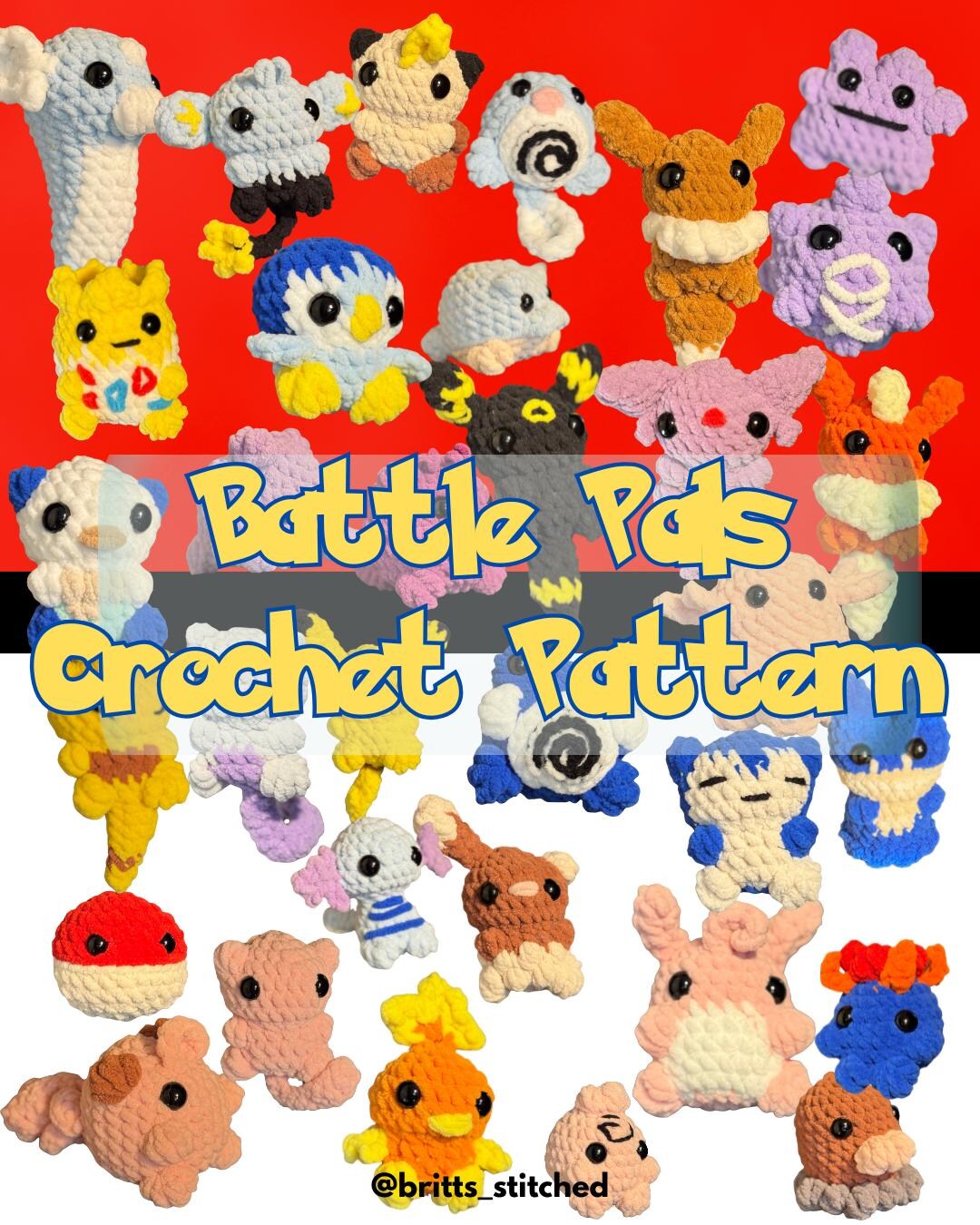 Battle Pals *crochet Pattern* - Etsy