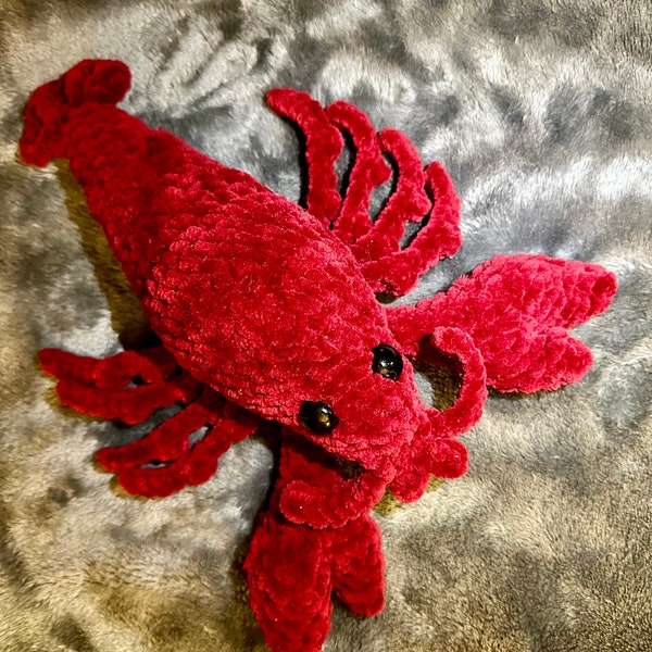 Lawrence The Lobster PDF Crochet Pattern