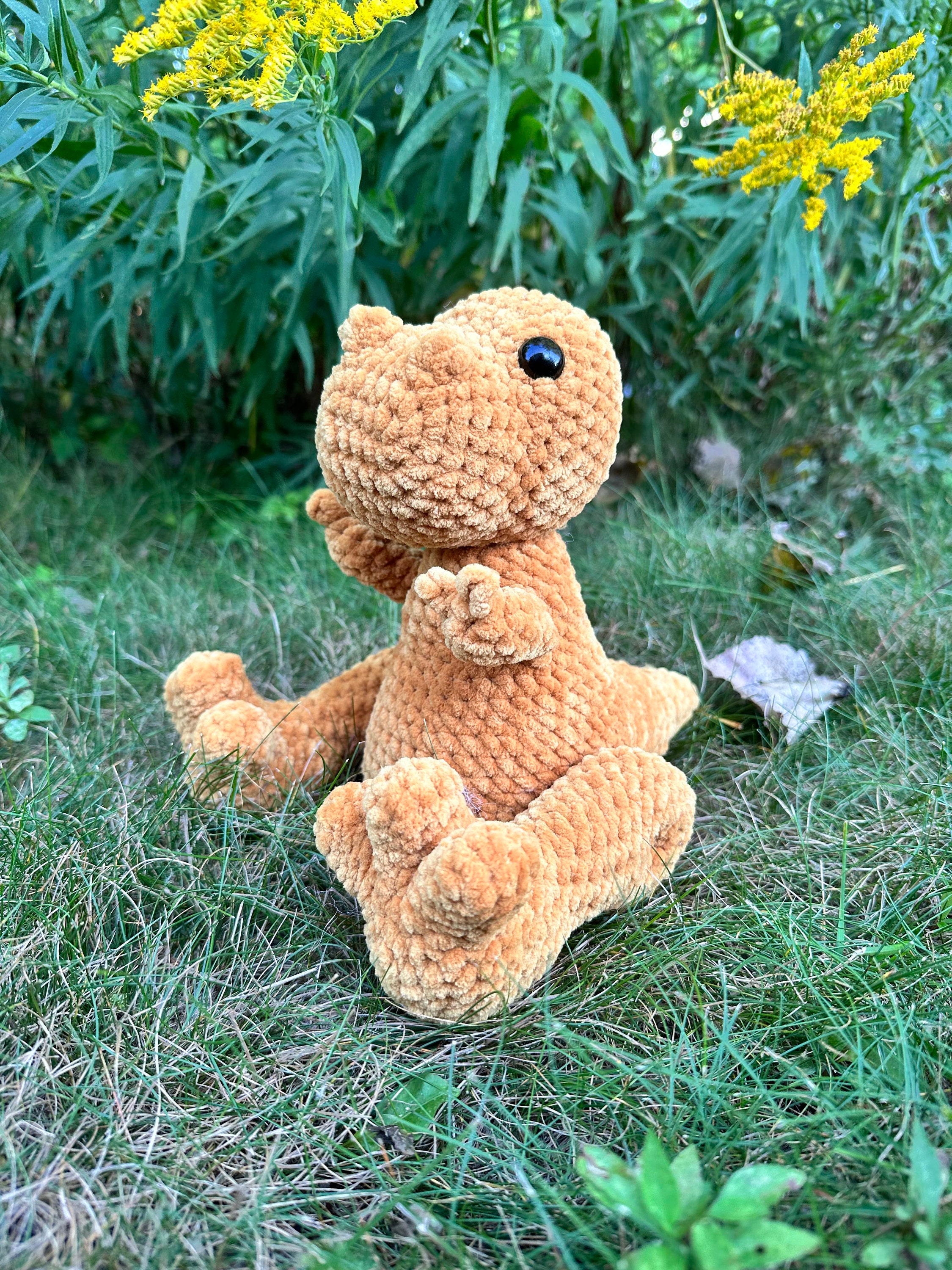 Ted the T-Rex Crochet Pattern