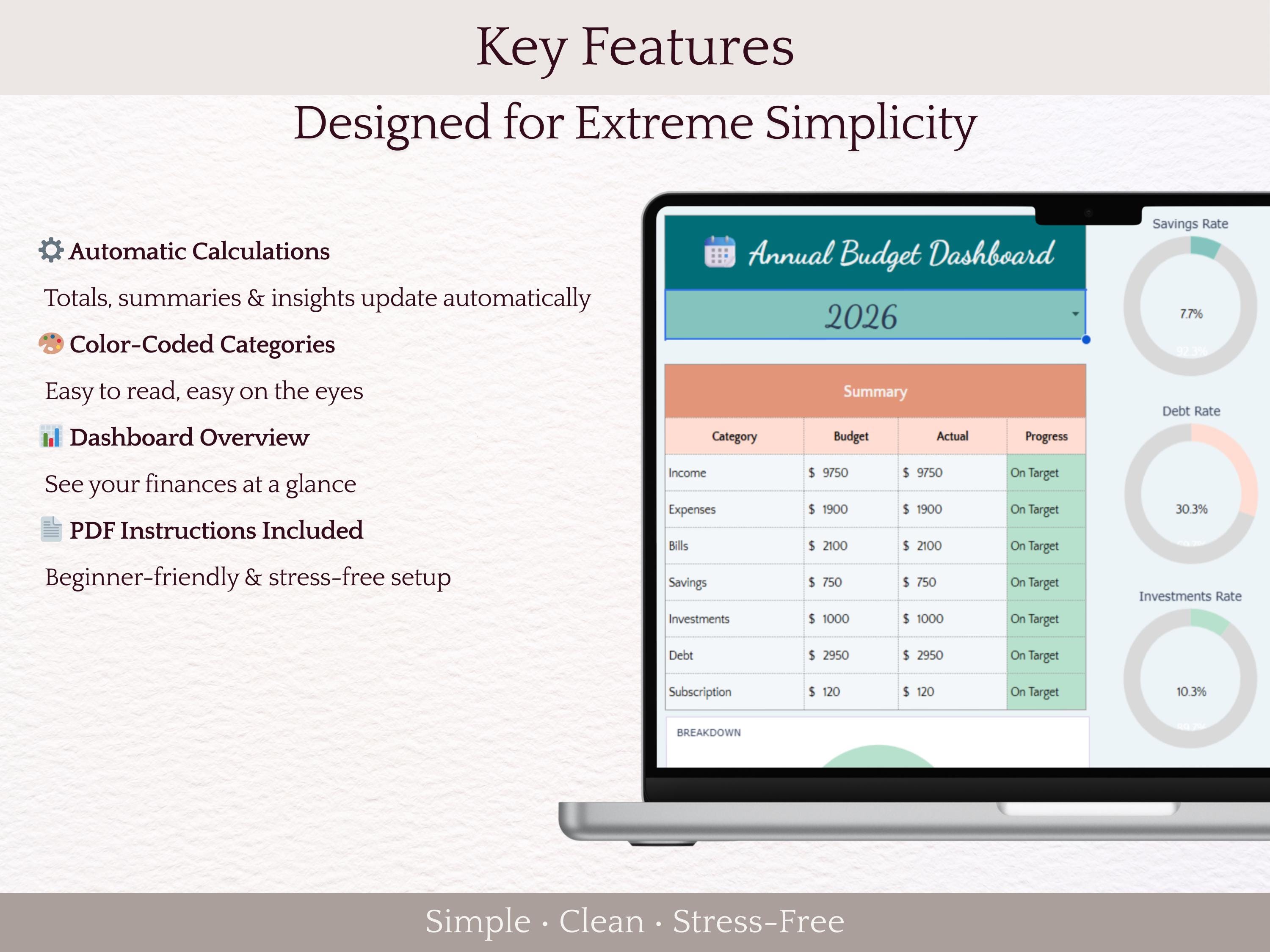 Custom Spreadsheet Template | Google Sheets, Excel Planner (made to ...