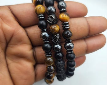 ★OY★L STONE BRACELET - BLACK★正規品/韓国直送料込/人気 Black Onyx Bracelet – 京都あさひ屋－Kyoto Asahiya