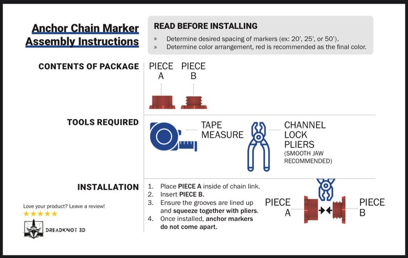 Anchormates the Ideal Chain Marking Solution for Boaters Anchor Chain