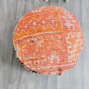 Puf marroquí vintage – Cojín de suelo, puf otomano