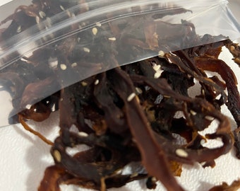 Honey Garlic Mushroom Jerky