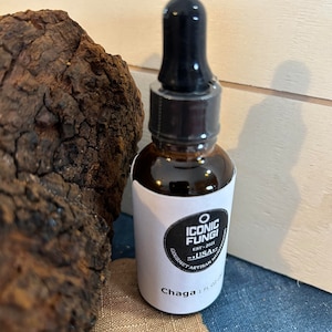 Chaga Mushroom Dual Extract Tincture