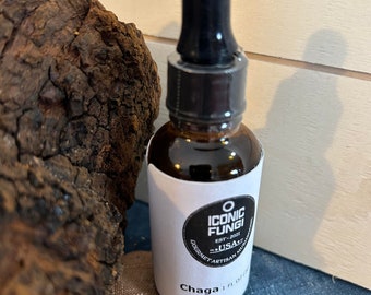Chaga Mushroom Dual Extract Tincture