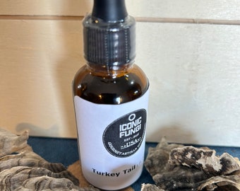 Turkey Tail Mushroom Dual Extract Tincture