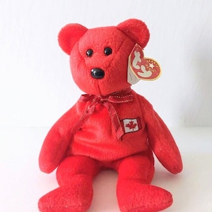 2001 Ty Beanie Baby Pierre Canadian Bear: Rare Collectible Plush