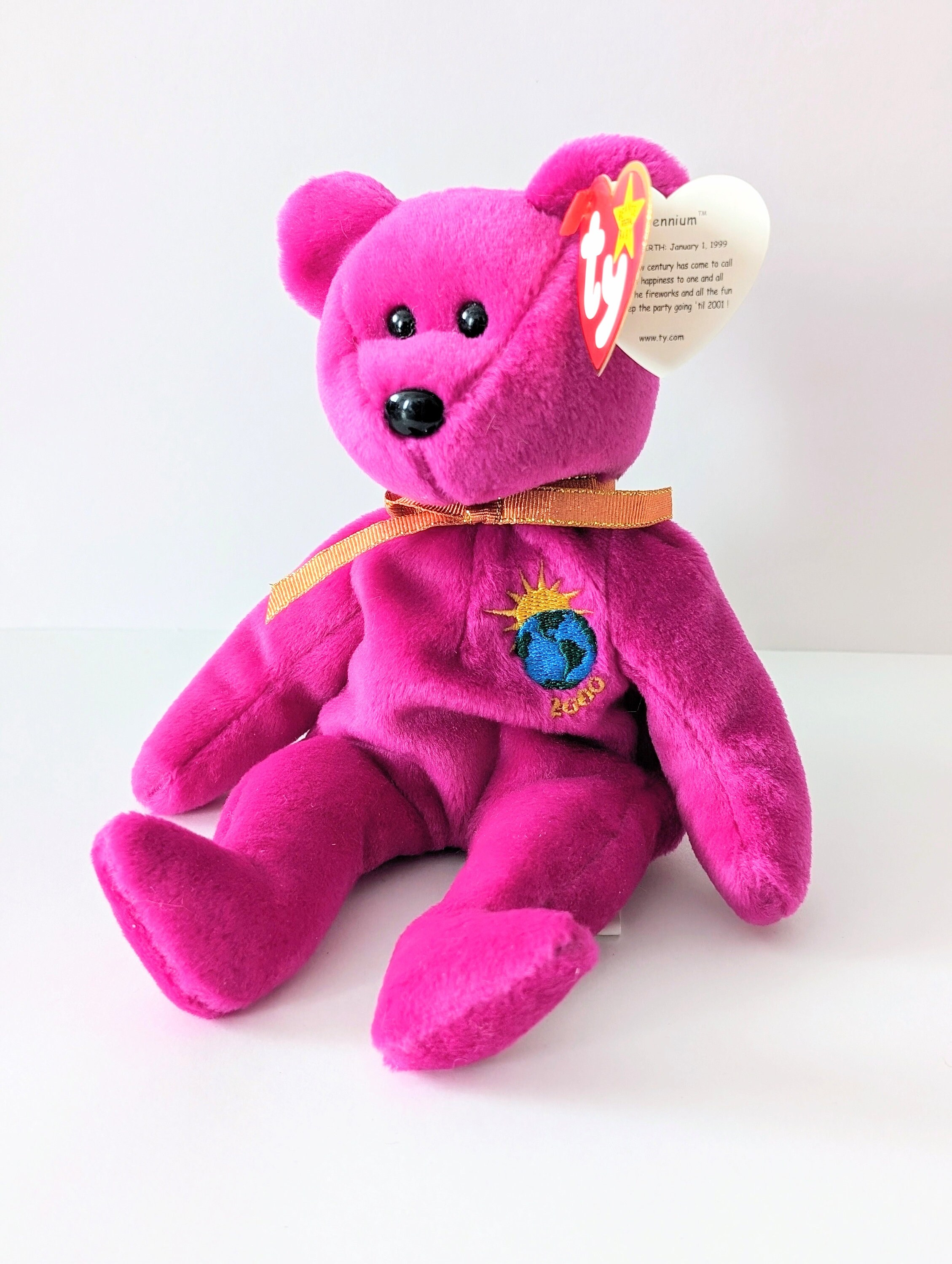Millennium Bear Ty Beanie Baby | Limited Edition Collectible