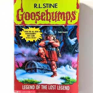 Vintage Goosebumps: Legend of the Lost Legend by R.L. Stine (1996 Paperback)