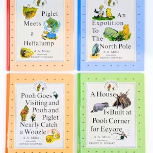 The Original Pooh Treasury Books by A.A. Milne | Classic Winnie the Pooh Children&#39;s Stories & Gift Collection, 1998 Edition