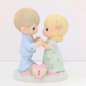 2005 Precious Moments A Year Filled With Special Moments Vintage Figurine | Gift for 1st Year Wedding Anniversary