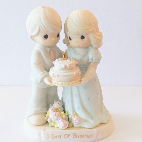 1995 Precious Moments A Year Of Blessings To Have And To Hold Figurine