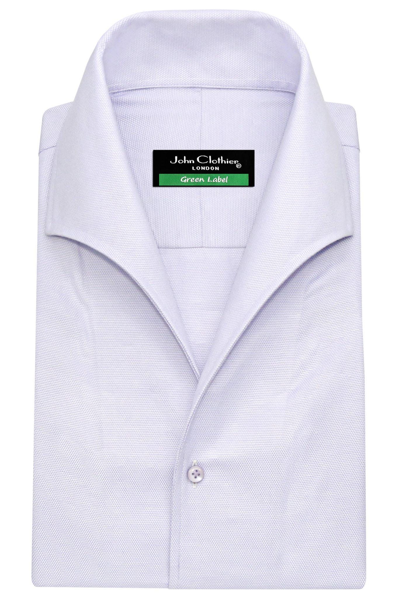lapel dress shirt Lapel Collar Button Up Long Sleeve Shirt White / L