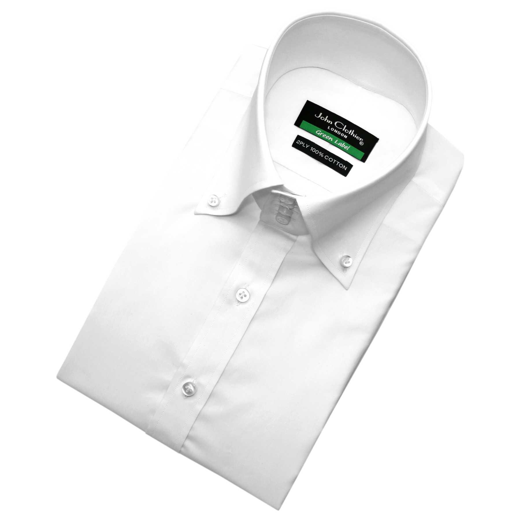 Vintage Style Tall Neck Pointed High Buttons Down Polo Collar Work ...