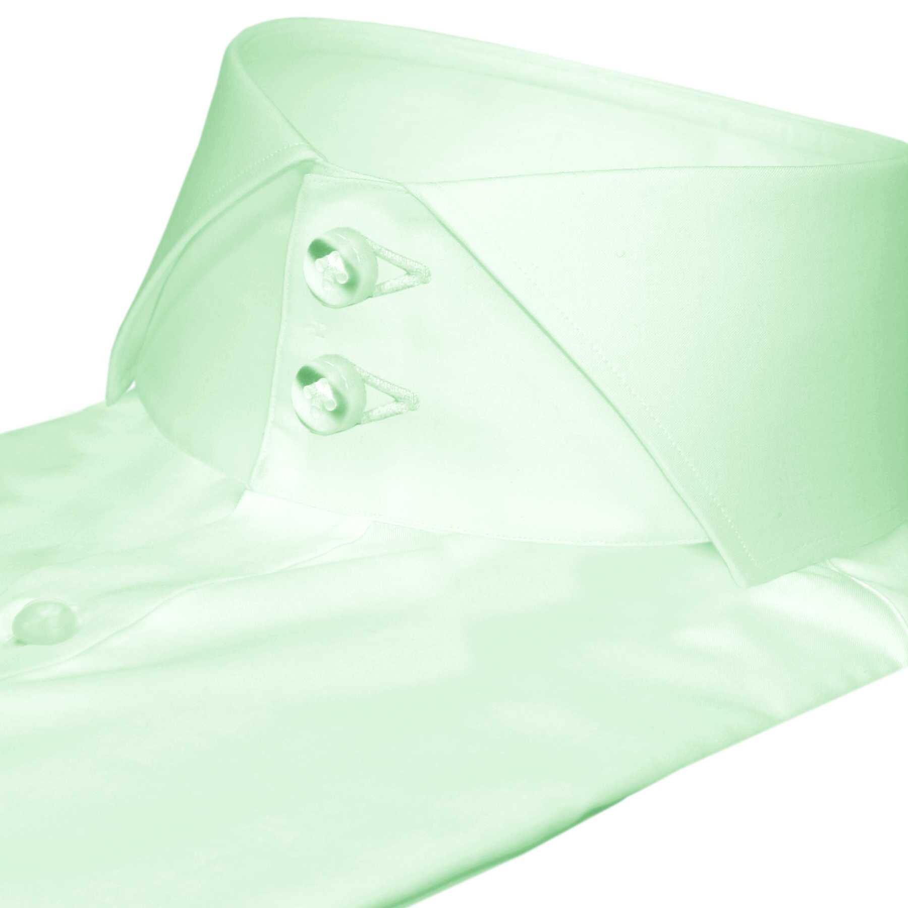 green emerald velvet dress MINT GREEN STRIPE SHIRT – LSF Milano main image 0