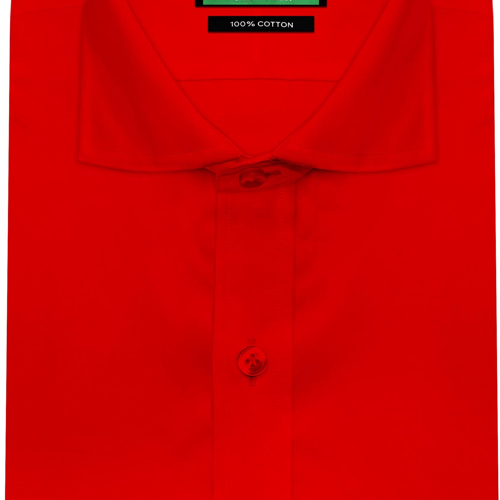 Extreme Cutaway Collar Shirt Men, Red Dress Shirt Mens 100% Cotton Long Sleeves English Cutaway Italian Collar Shirt Men Extreme Cutaway Collar Shirt Men, Red Dress Shirt Mens 100% Cotton Long Sleeves English Cutaway Italian Collar Shirt Men