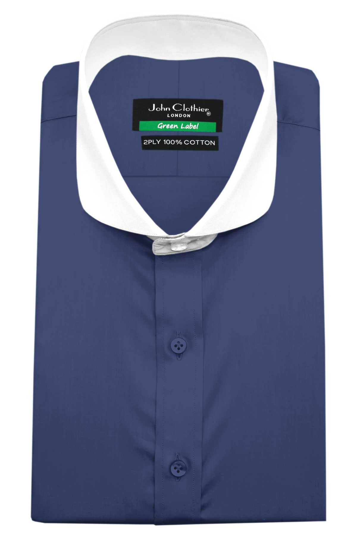 Edwardian Club Collar Shirt/ Peaky Blinders Look Made to