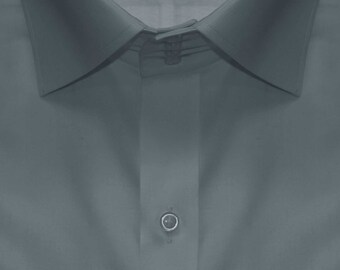 slim fit dress slacks Tech Chambray Long Sleeve Work Shirt- Dark Charcoal – Lone Star Dry Goods