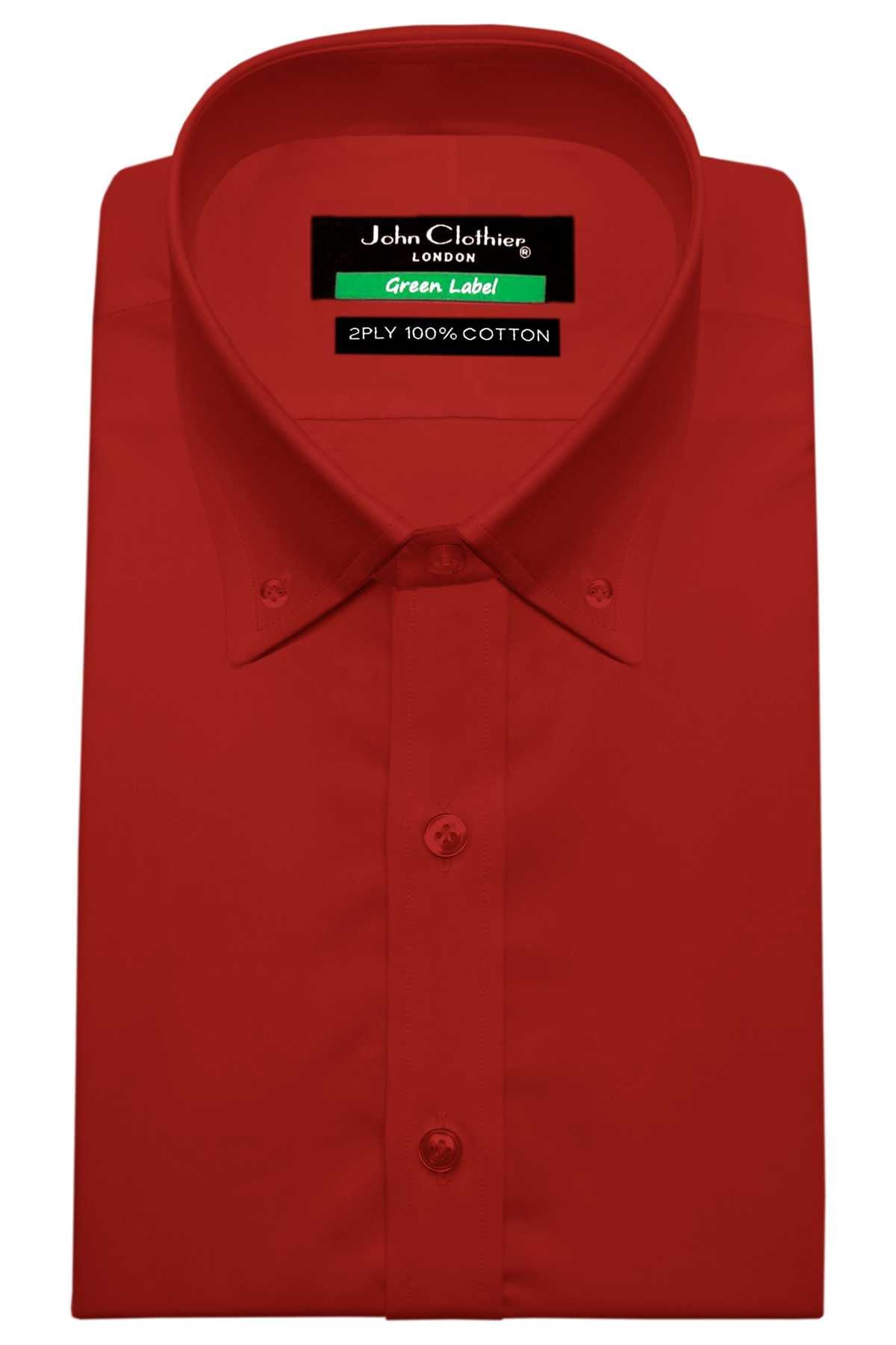 Men's Button Down Red Shirt Custom Made Clothing 100% Cotton Long Sleeves Formal Party Wear Polo Dress Shirt Men's Button Down Red Shirt Custom Made Clothing 100% Cotton Long Sleeves Formal Party Wear Polo Dress Shirt