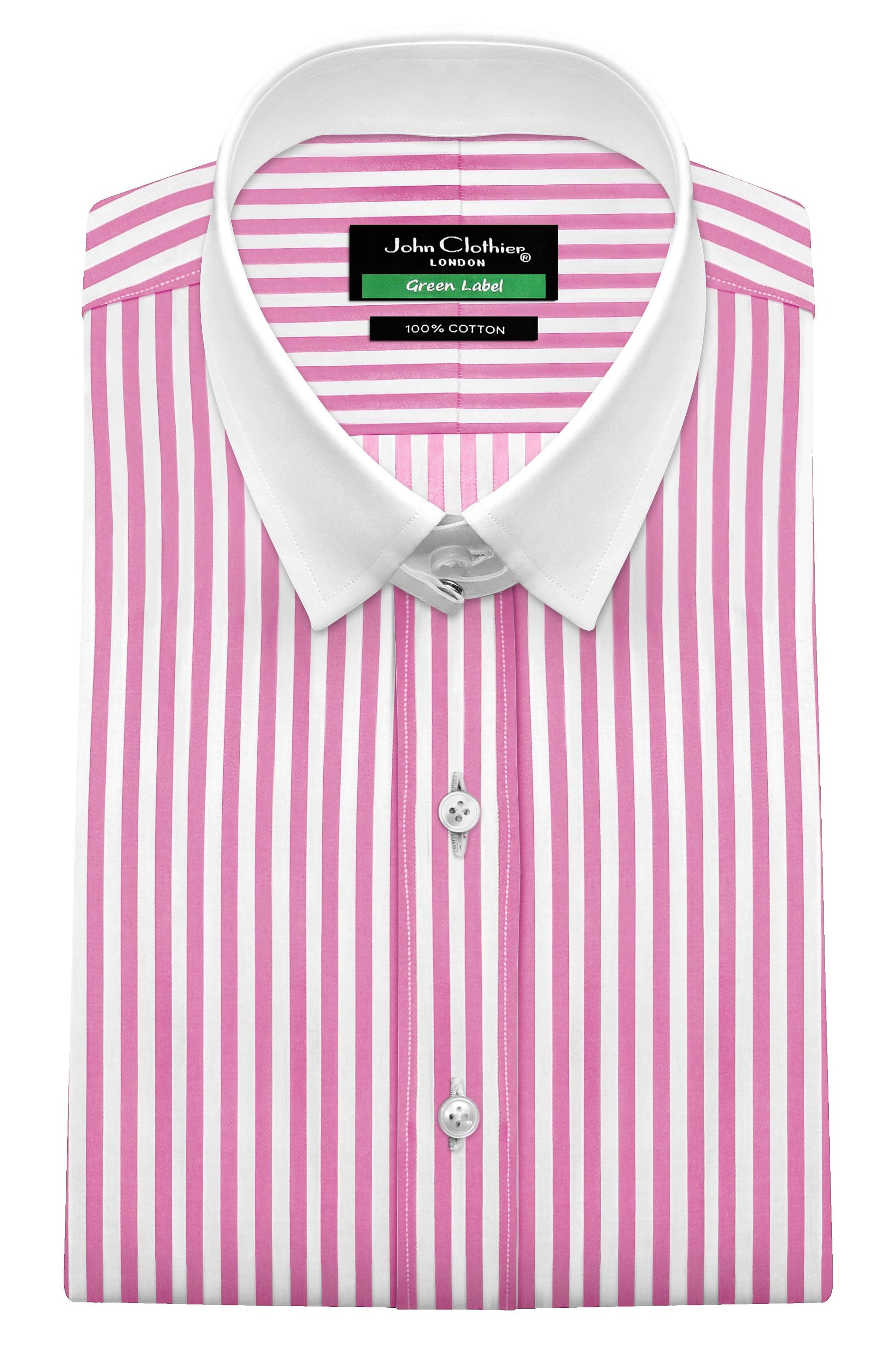 purple pinstripe dress shirt Mens White Purple Pinstripe F/C Collar Bar Dress Shirt + Tie Karl Knox SX4557