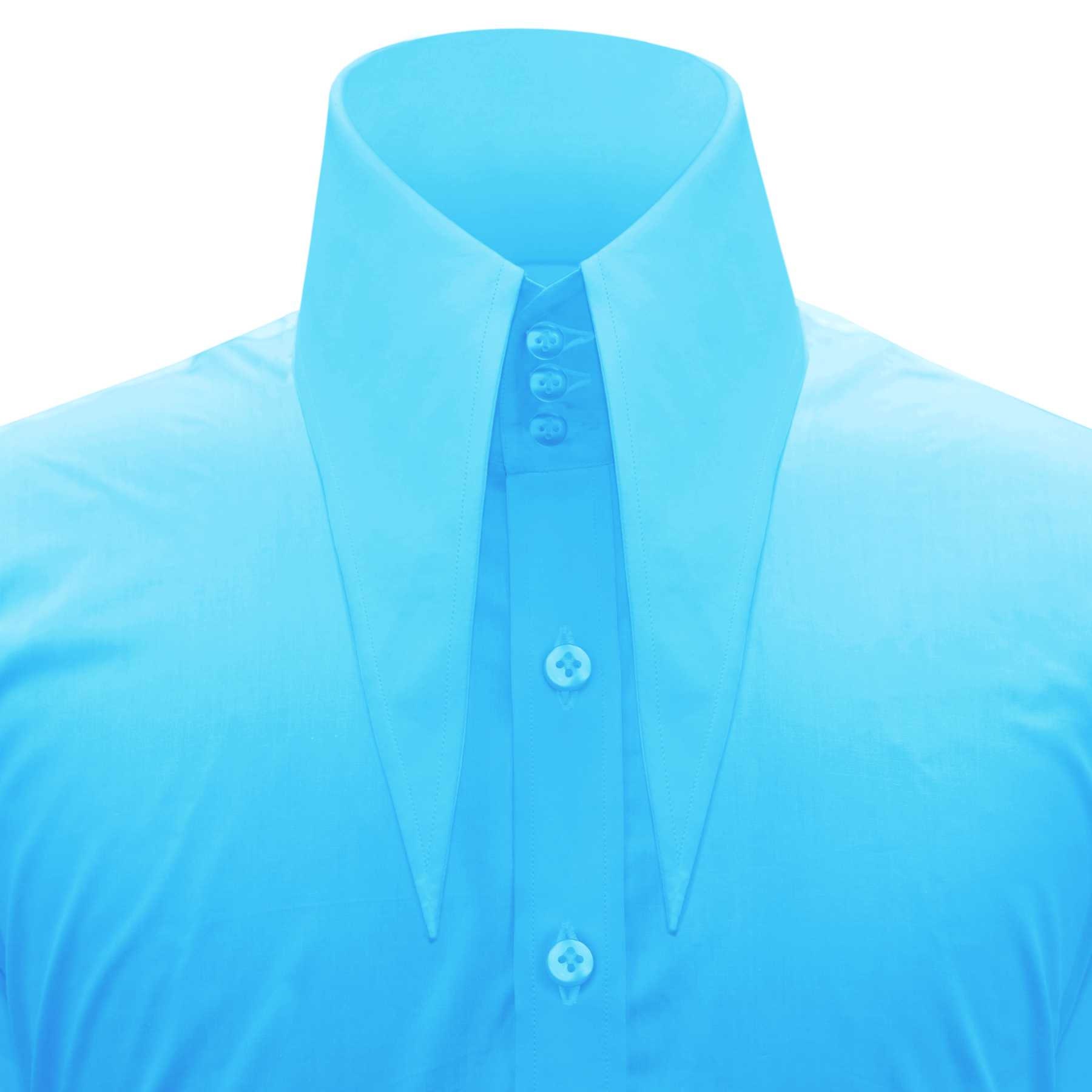 malibu blue men's dress shirts ECOALF Blue Malibu Shirt