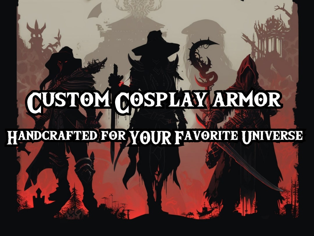 Custom Cosplay Armor Handcrafted for YOUR Favorite Universe Etsy