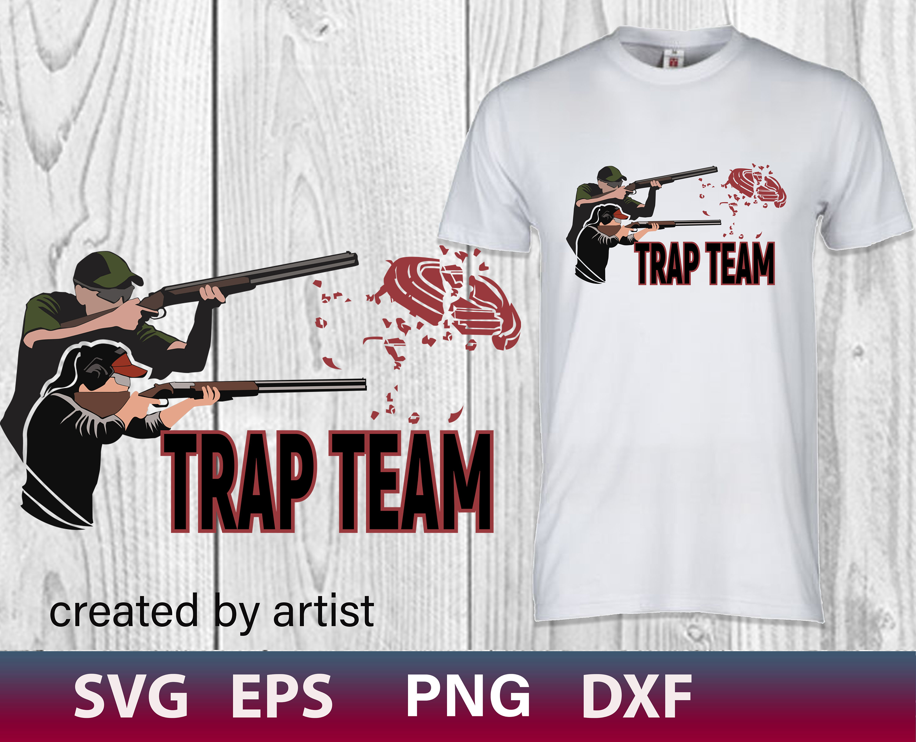 Pull Svg Trap Team Svg Trapshooting Svg Sporting Clay Etsy