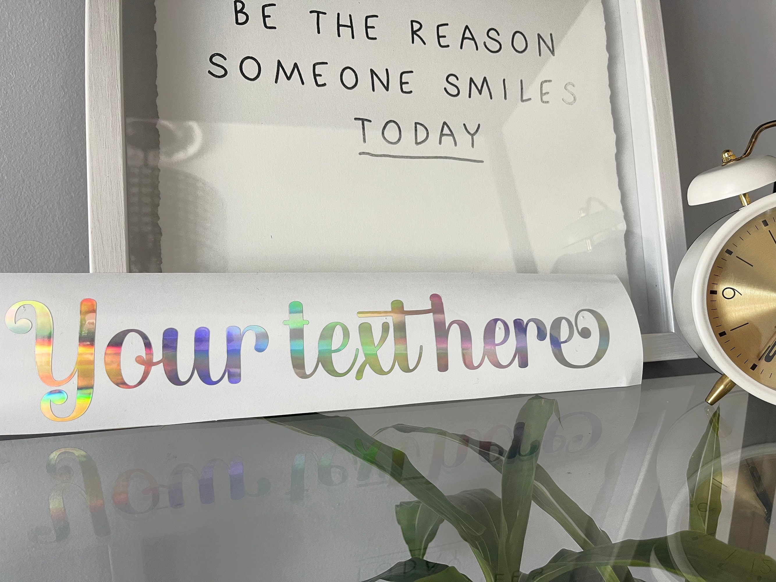 Custom Text Vinyl Decals - Build Your Own Decals - Personalized Decals- Custom Stickers-Car decals- Affirmation decals- Custom