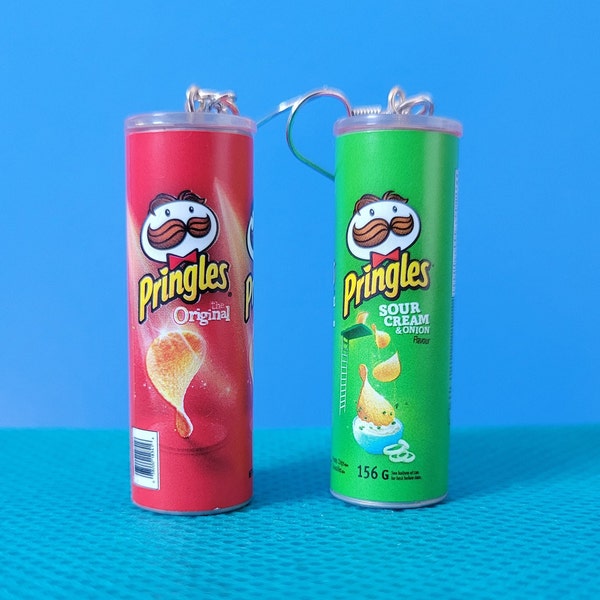 Pringles Earrings | Mini Brand Earrings | Potato Chip Earrings