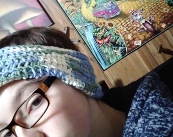 Custom Crocheted Headband/Ear-warmer