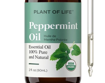 Peppermint Essential Oil - 100% Pure and Natural - Therapeutic Grade Essential Oil with Dropper