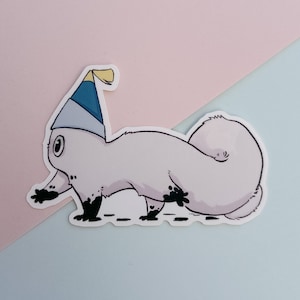 Vinyl Brushbug Sticker
