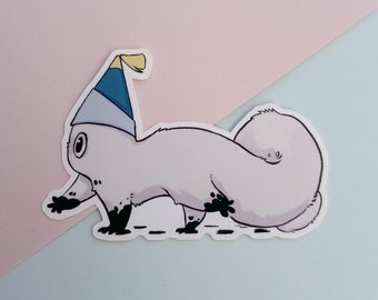 Vinyl Brushbug Sticker