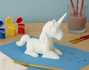 Kit de pintura para figuras de unicornio: actividad de pintura para niños