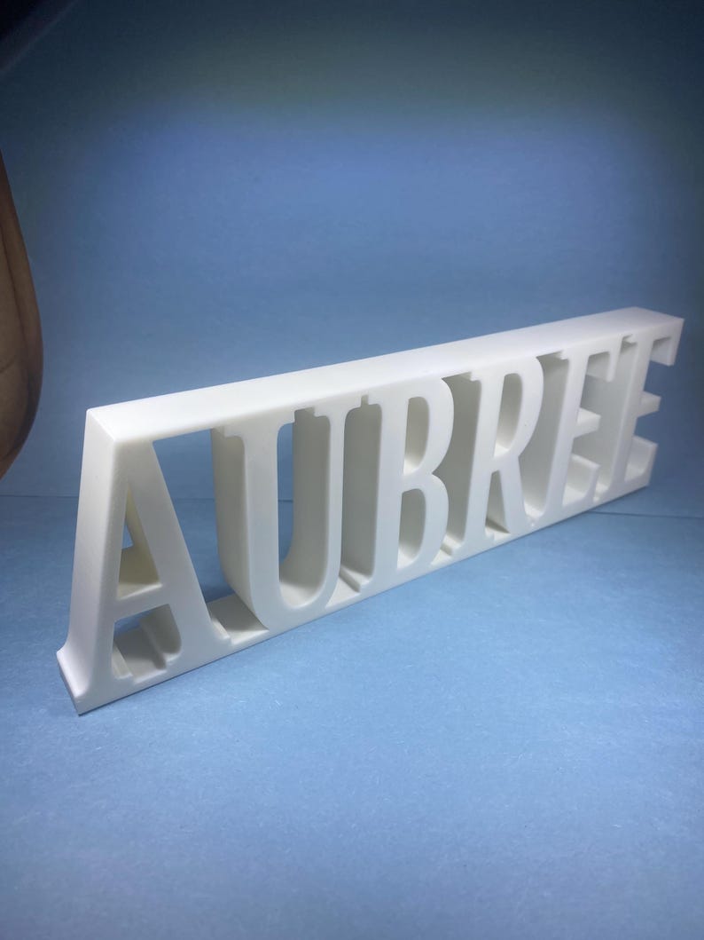 Custom Paintable Name Plate Personalized DIY Paint Your Own Sign Kids ...