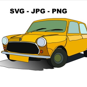 Morris Austin Mini SVG Imagen