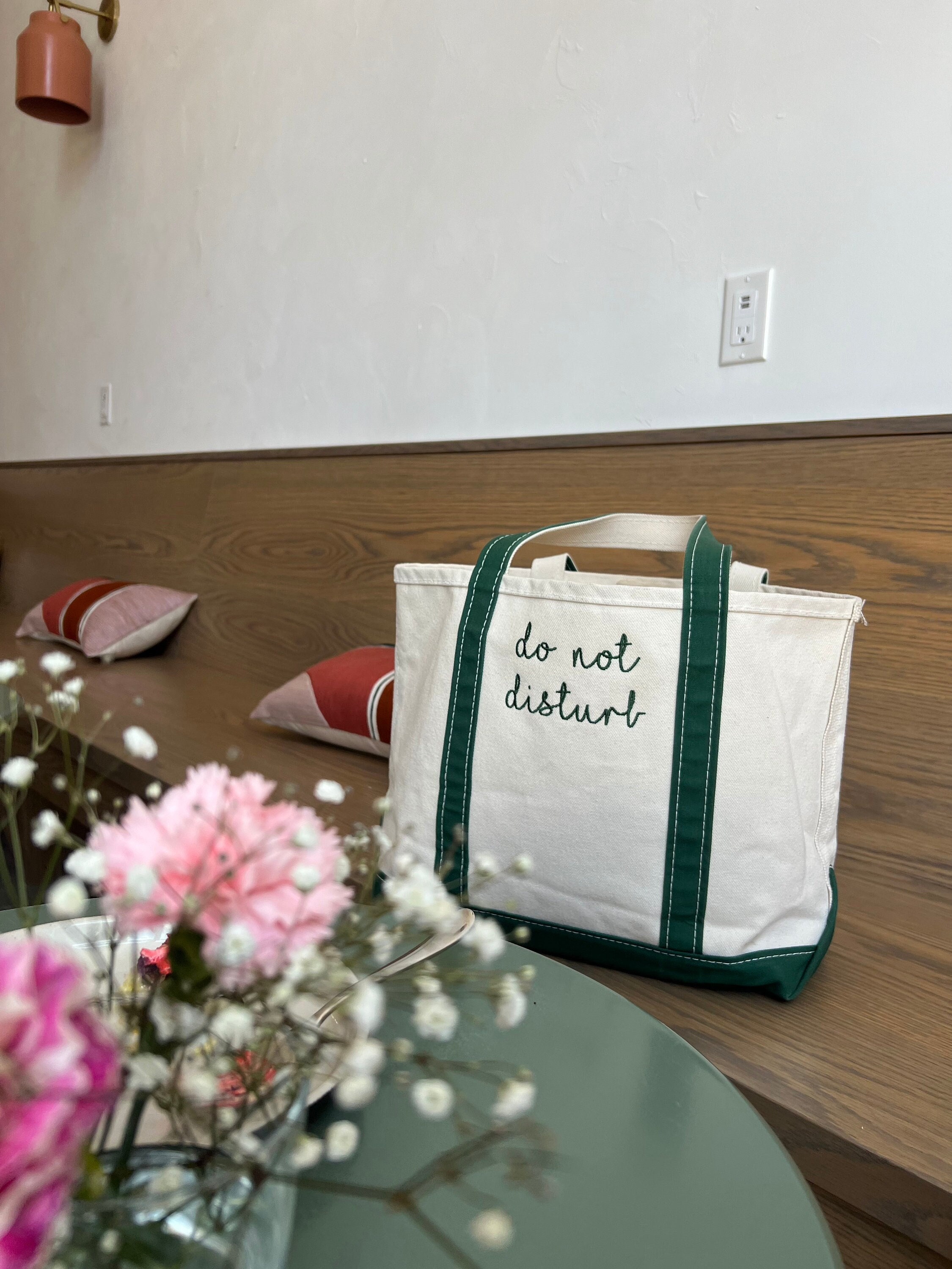 Personalized Embroidered Pilates Tote  - Classic Tote Bag, workout, gym bag, back to school, gift for her,  teaser pilates, embroidered tote