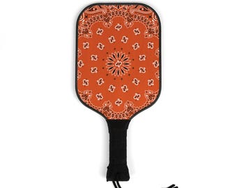 Custom College Bed Party Bandana Pickleball Set, Pickleball Paddle, Pickleball Gift, Customize with your College|School color