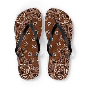 Bandana Sandals - Etsy