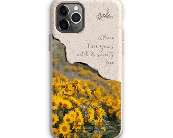 Fundas ecológicas para iPhone o teléfonos Galaxy S (Bálsamo de hojas de flecha)