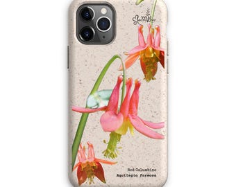 Fundas ecológicas para iPhone o teléfonos Galaxy S (Aguileña roja)